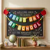 Oferta Especial para Escolas Transfronteiriças Início Festa Infantil Bandeira de Feltro Maçã Bandeira de Puxar Decoração de Sala de Aula Tirar Fotos OEM Dropshipping