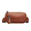 Bolsa de Ombro Transversal Grande Capacidade Cor Sólida Casual 2026 Novo Estilo Retrô Moda Simples Alça Larga Bolsa Almofada para Mulheres