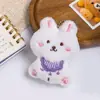 Pingente de Chaveiro de Coelho Fashion Fofo, Pingente Pequeno de Pelúcia, Decoração de Chaveiro de Coelho, Acessórios para Bolsa Atacado