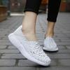 Nuevos zapatos planos informales sin cordones, ligeros y transpirables, de tejido antiguo de Beijing, para mujer, tallas grandes, con diseño transfronterizo.