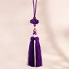 [Boleto Especial Gratis] Sombrero de Malla con Doble Borla, Accesorios de Calabaza, Adornos Colgantes para Coche, Adornos Colgantes de Bolsita, Venta al por Mayor desde el Fabricante