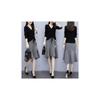 Terno Primavera e Outono Novo plus size roupas femininas gordinha menina estilo ocidental emagrecimento fishtail saia moda dois- peça terno moda