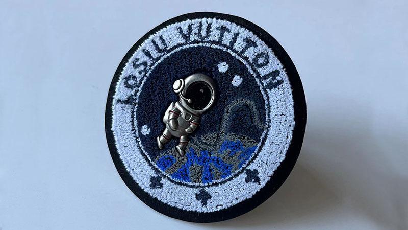 高档牙刷绣布贴