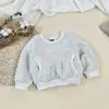 Ropa para Niños Ins Estilo Coreano Invierno Nuevo Tops Sencillo y a la Moda Niños y Niñas Suelto Casual Versátil Sudadera de Felpa t