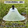 Aspersora eléctrica con cubierta protectora, equipada con una boquilla fina en forma de abanico para uso agrícola, diseñada para ser resistente al viento y utilizada para aplicar herbicidas; una botella rociadora grande y transparente