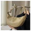 Bolso de hombro tipo bandolera retro estilo Hong Kong para dumplings, nuevo 2023, ligero, casual, color sólido, bolso de mujer al por mayor