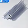 Venda Direta de Fábrica Box de Banheiro Porta de Vidro Bloqueio de Água Tira de Vedação Magnética Borracha de PVC Tira Magnética Anti-colisão para Porta