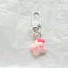 Hebilla de puerta D10 estrella de cinco puntas llavero Hello Kitty dulce caricatura colgante japonés ins linda regalo para amigas joyería