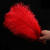 Directo de fábrica 35-40 cm pluma de avestruz actuación en escenario color pluma grande diy decoración de boda flor avestruz