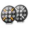 Focos Led para Coche Certificados E-Mark, Focos para Vehículos Todoterreno, Focos para Camiones, Focos para Camiones Europeos de 9 Pulgadas, Focos sin Marco