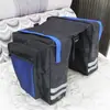 Bicicleta Mountain Bike Bolsa Lateral para Bagageiro Traseiro Suporte para Bolsa Bolsa de Cauda Bolsa Dupla Camelo Processamento e Personalização