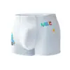 Ropa Interior Infantil, Calzoncillos tipo bóxer de Algodón Puro Antibacteriano para Niños Medianos y Grandes, Antibacterianos y Transpirables para Todas las Estaciones, Calzoncillos tipo bóxer Antibacterianos para Niños Pequeños
