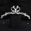 Estilo Coreano 2026 Novo Vestido de Noiva com Zircônia Vestido Longo Noiva Casamento Pequena Coroa Adorno de Cabeça Tiara Coroa de Cabeça Acessórios de Cabelo