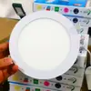 Foco led redondo cuadrado ultraplano para techo lámpara de techo dedicada apertura de 10 a 20 cm 3 vatios a 24 vatios