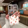 Estilo ins crema derretida linda chica dulce fresco y simple funda de teléfono adecuada para iPhone 17 Pro Max caricatura funda suave