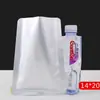 Bolsa de papel de aluminio puro engrosado, bolsa de vacío para mascarillas faciales, envasado de alimentos, máquina de vacío por compresión, papel de aluminio, bolsa para alimentos cocidos y carne