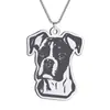 Collar de perro animal lindo hombres y mujeres colgante punk vintage acero inoxidable regalo