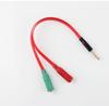 Cable de Audio 1/2 3.5mm a Auricular Micrófono Grabación Rojo y Verde Karaoke Una Tarjeta de Sonido Macho a Dos Hembras