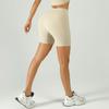 Amazon Pantalones Cortos de Yoga sin Costuras con Hilo Fitness Secado Rápido Levanta Glúteos Cadera de Miel Piernas Delgadas Ciclismo Cintura Alta Elásticos Pantalones de Fitness