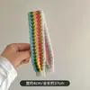 Flequillo de Extensión de Cabello de Punto Estilo Francés Parche Adhesivo Mágico Organizador Diadema Adhesiva Diadema para Lavado de Cara