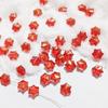 Transmisión en Vivo Popular 12*12 Flor de Hielo y Nieve Cerámica DIY Accesorios para Joyería Nuevo Pasador Chinoiserie Material para Accesorios de Cabello Cuentas Sueltas