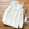 Ropa de Protección Solar para Hombre Uso Diario Verano Pesca Casual Delgada Transpirable Secado Rápido Top de Protección Solar Chaqueta Deportiva para Ciclismo al Aire Libre