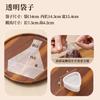Saco de embalagem anti-embaciamento para bolinho de arroz triangular estilo japonês, grau alimentício, alga especial, molde DIY para sushi, pode ser aquecido no forno de micro-ondas