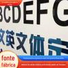 Adesivos de Parede de Texto Acrílico para Salão de Beleza, Parede Cultural 3D Espelhada Dourada Feita Sob Medida