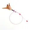 Vendas Diretas de Fábrica Ponto Clássico Varinha para Gato Haste Longa Arame de Aço Flexível Cabeça de Reposição para Varinha de Gato Brinquedo para Gato Self-Hi