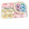 Banda de goma para el cabello de niña pequeña, banda de pelo para niños de alta elasticidad que no daña el cabello, banda de goma para la cabeza de bola de niña, joyería para el cabello kulomi