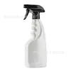 Botella de plástico PET de 500 ml, botella rociadora ultrafina, botón de mano, pistola cuadrada, spray de limpieza, desodorante de formaldehído, botella
