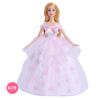 30cm 11 polegadas Roupas e Acessórios para Boneca Barbie Vestir Boneca Vestido de Princesa Vestido de Alça Moda