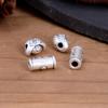 Venta al por mayor de cuentas de plata S999 de estilo nacional daji de buena moral, retro, 3D, de plata dura, accesorios para pulseras DIY