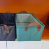 Caja de almacenamiento de ropa de tela Oxford con marco de acero, plegable, gran capacidad, a prueba de polvo, organizador de armario, almacenamiento tipo cajón