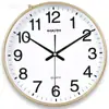 Reloj de Pared Creativo de Moda Reloj de Cuarzo Sala de Estar Dormitorio Reloj Sencillo Reloj de Pared Moderno para el Hogar
