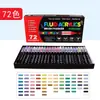 Set de Marcadores Líquidos Acrílicos Directos del Fabricante con Punta Suave, Diseño Sin Presión, Adecuado para Arte DIY de Estudiantes y Pintura Profesional, Plumas de Acuarela