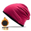 Gorro de Inverno Versátil para Homens, Gorro de Veludo Felpudo, Proteção Auricular para Ciclismo ao Ar Livre, Protetor de Dedo à Prova de Frio, Gorro para Confinamento para Mulheres