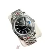 Reloj Mecánico Totalmente Automático, Reloj Rolex Datejust para Hombre, Esfera de Diamantes Romana, Acero Inoxidable Luminoso Resistente al Agua Reloj de Negocios