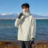 Chaqueta Impermeable Tres en Uno Nueva de Otoño e Invierno para Hombre y Mujer, Ropa de Montañismo para Exteriores, Cortavientos, Impermeable, Chaqueta Cálida Gruesa