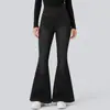 Calça jeans elástica cross-border com orelhas de gato e micro-flare, calça jeans boot-cut cross de cintura alta, calças casuais modeladoras para mulheres