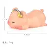 Ornamento de Micro paisagem criativo fofo porquinho animal boneca resina decorações acessórios carro mesa pequeno mão escritório