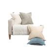 Almohada Brillante de Pana Nórdica Transfronteriza para Sala de Estar, Sofá, Cojín de Color Sólido Simple Moderno, Almohada de Mesita de Noche, Respaldo