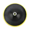 Disco Adhesivo 4 pulgadas Ventosa Eléctrica Lija de Terciopelo Disco de Lijado Autoadhesivo Amoladora Angular Personalizada Disco de Pulido de Terciopelo 5 pulgadas