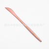 Faca e Garfo de Aço Inoxidável 304 para Bife Talheres Ocidentais Titânio Rosa Dourado Conjunto de Faca, Garfo e Colher para Mesa Ocidental Portuguesa