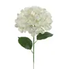 Flores Artificiais Brancas para Decoração de Casamento, Flores de Seda, Ornamentos de Flores Artificiais, Arte Floral Seca, Materiais de Rosa, Arranjo de Flores para Corredor, Arranjo de Parede e Chão