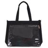 Gelatina Transparente Correa de PU Malla Bolso Dolor Hombro Único Tote Desmontable Periférico de Anime Mochila Estilo Universitario Tendencia