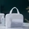 Nueva Bolsa de Maquillaje de Gasa, Bolsa de Almacenamiento de Gran Capacidad para Viajes de Negocios, Bolsa de Almacenamiento Portátil Simple, Neceser Impermeable