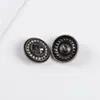 Botones Cuadrados Metálicos con Pedrería Estilo Vintage para Camisas, Abrigos, Suéteres, Botones Decorativos de Moda al por Mayor