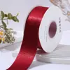 Cinta de terciopelo plateado con purpurina de doble capa 2.5cm1.5cm cinta plateada de doble cara accesorio para moño de tocado hecho a mano