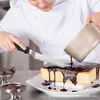Set de tres espátulas neutras para Amazon, espátula para pastel de acero inoxidable disponible en stock, herramientas de repostería de uso común